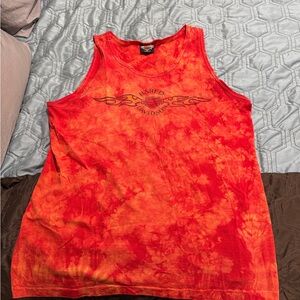 Vintage Harley-Davidson T Shirt Mens XL Tank Top Valley Forge PA